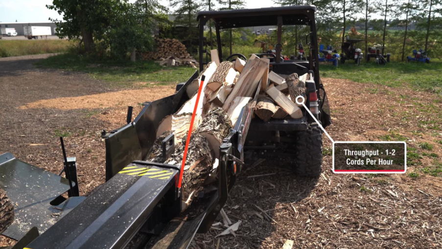 Commercial Firewood Processor | Wallenstein WP1840 Series (Live Deck)