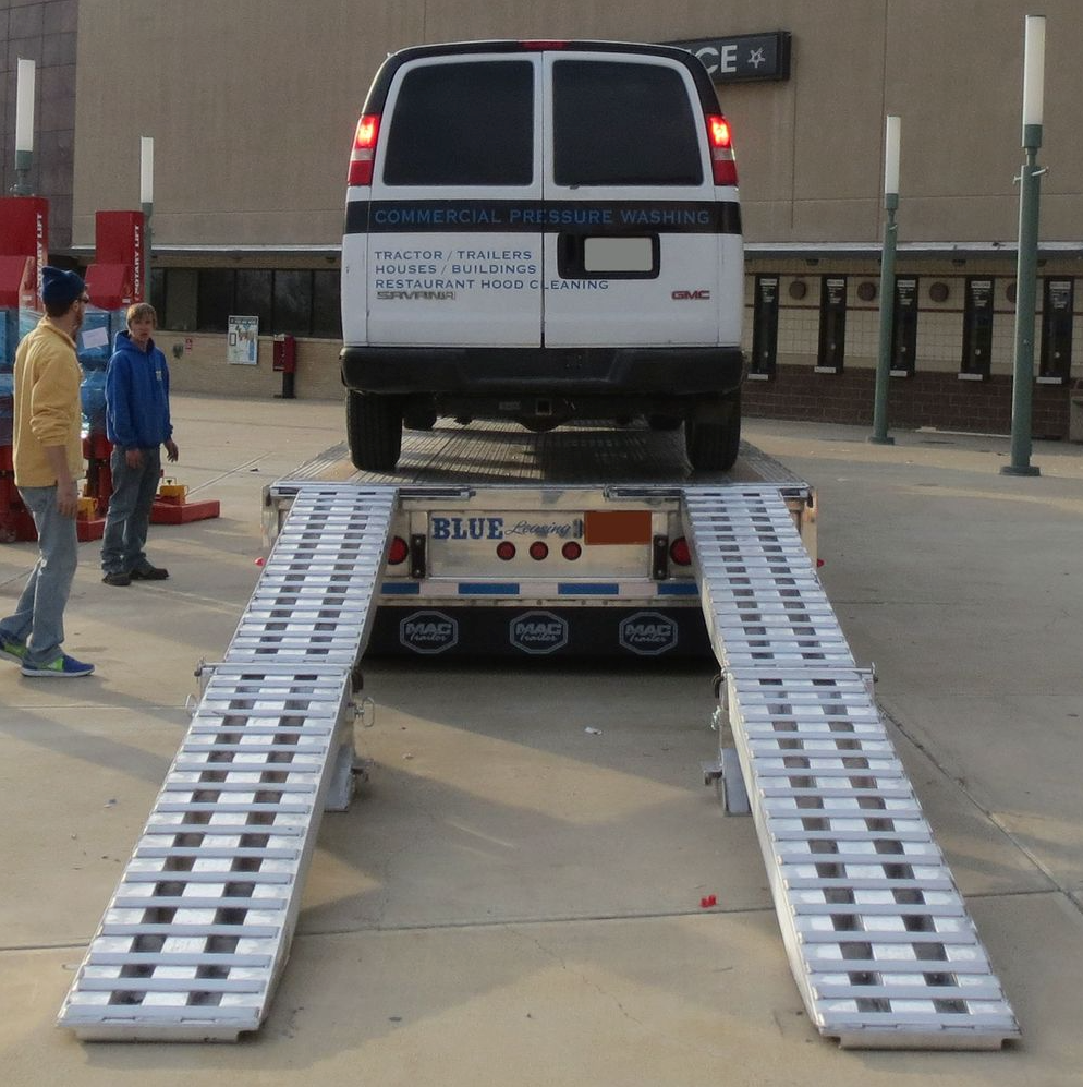 Trailer Loading Ramps – Aluminum Trailer Ramps - Heavy Duty Modular Ramp System for Equipment & Step Deck Trailers