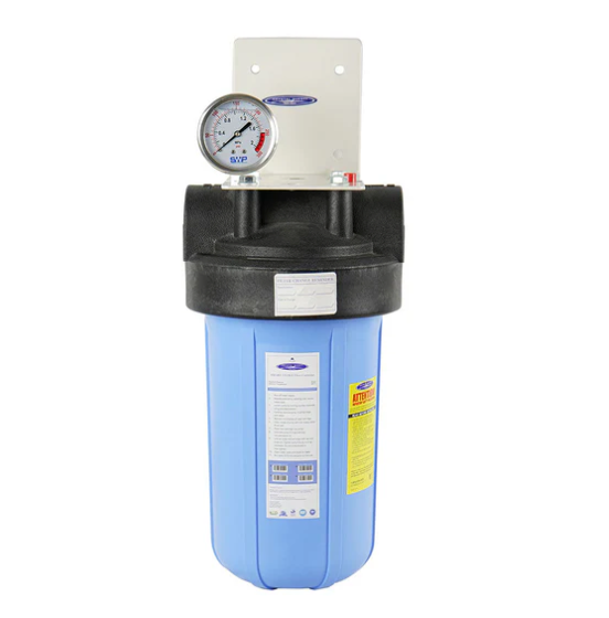 Compact Whole House Water Filter, Fluoride Removal (2-4 GPM | 1-2 people)