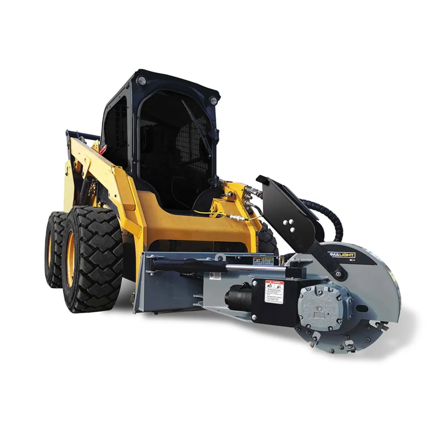 Baumalight Stump Grinder S28 For High Flow Skid Steers