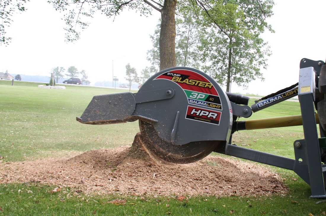 Baumalight Stump Grinder 3P40 For 60-120 HP Tractors