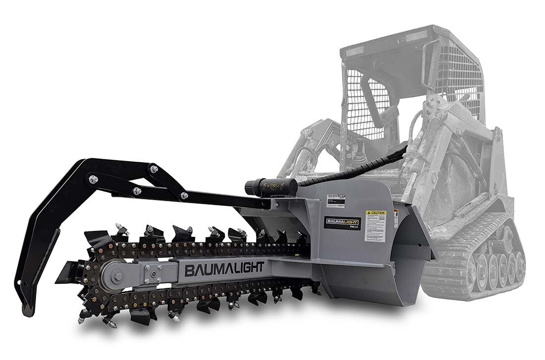 Chain trencher