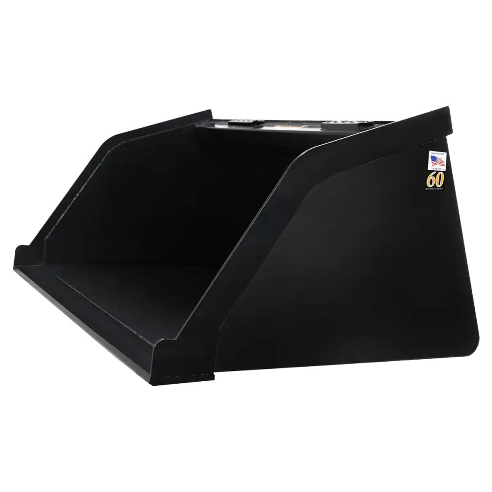 Tomahawk Snow & Mulch Bucket; manufacturer family image, selected width may differ