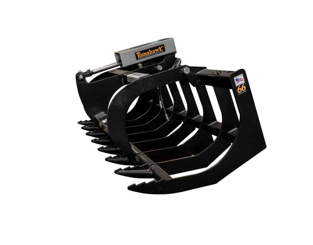 Tomahawk 66-Inch Single-Cylinder Brush Grapple;manufacturer family image, selected configuration may differ