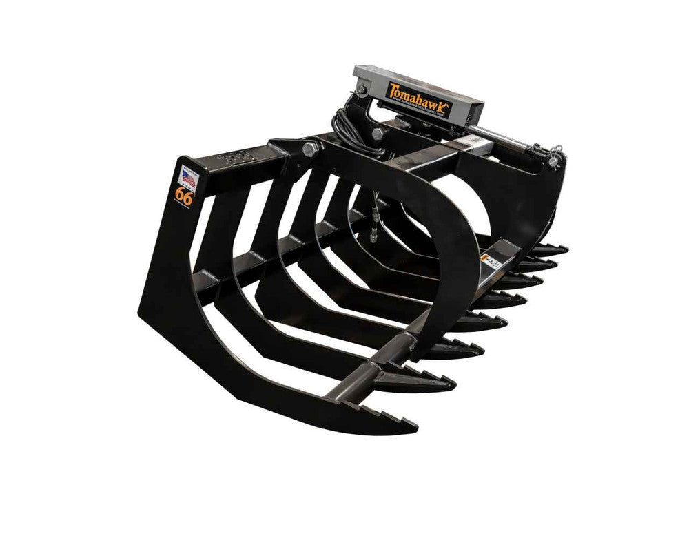 Tomahawk 66-Inch Single-Cylinder Brush Grapple;manufacturer family image, selected configuration may differ