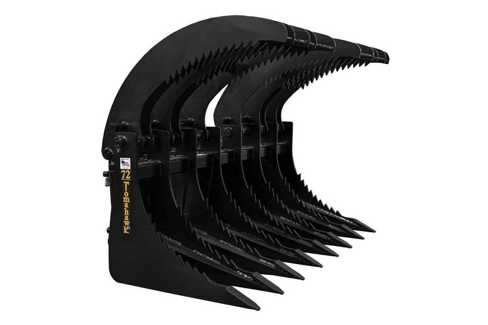 Tomahawk 3055 72-Inch Heavy Duty Rake Grapple; manufacturer photograph