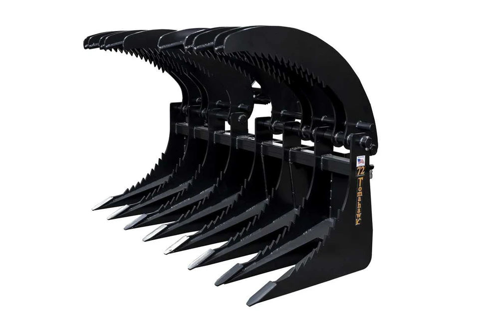 Tomahawk 3055 72-Inch Heavy Duty Rake Grapple; manufacturer photograph