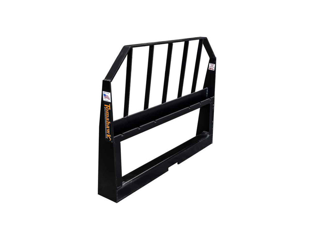 Tomahawk Standard Pallet Fork Frame; compatible forks/spears pictured may be sold separately