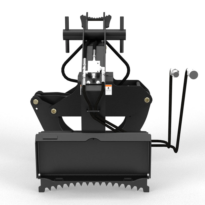 Virnig V20 Mini Skid Steer Rotating Log Grapple; manufacturer family image, configuration may differ