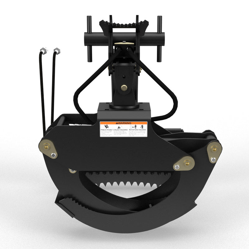 Virnig V20 Mini Skid Steer Rotating Log Grapple; manufacturer family image, configuration may differ