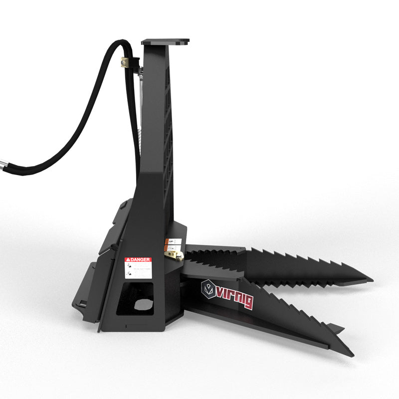 Virnig V20 Mini Skid Steer Digging Tree Puller; manufacturer family image, configuration may differ