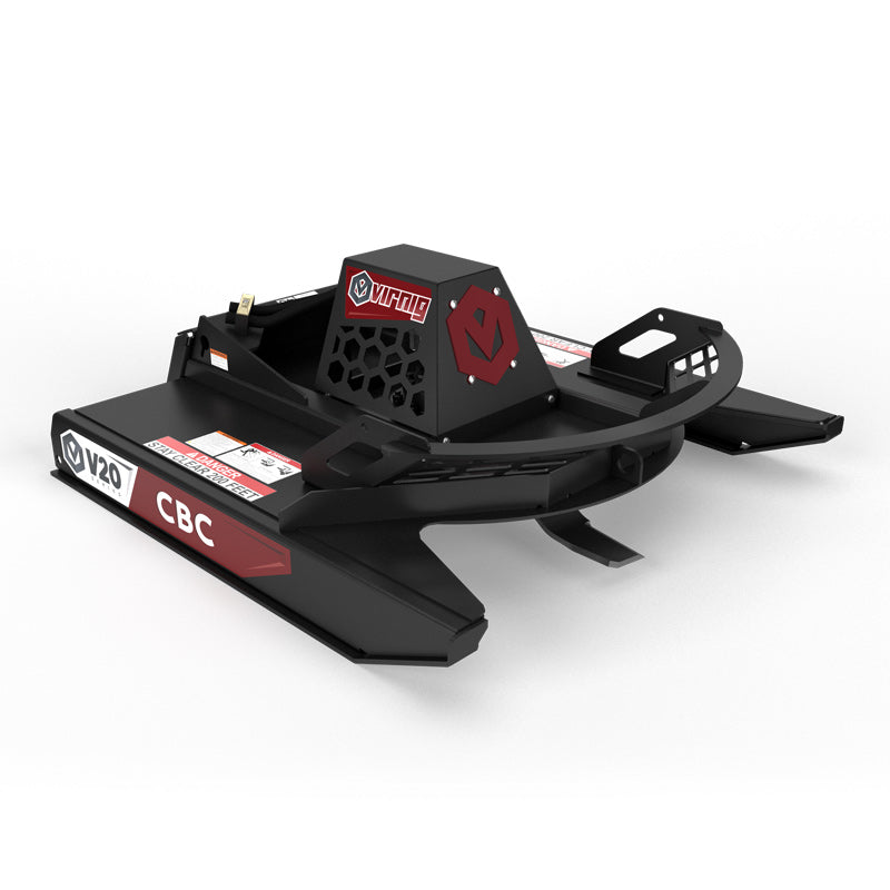 Virnig V20 Mini Skid Steer Open Front Brush Cutter; manufacturer family image, configuration may differ