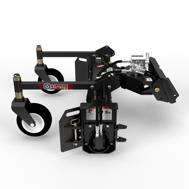 Virnig V20 Mini Skid Steer Power Rake; manufacturer family image, configuration may differ