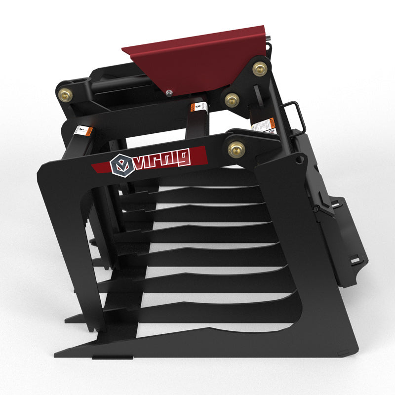 Virnig V20 Mini Skid Steer Skeleton Grapple; manufacturer family image, configuration may differ
