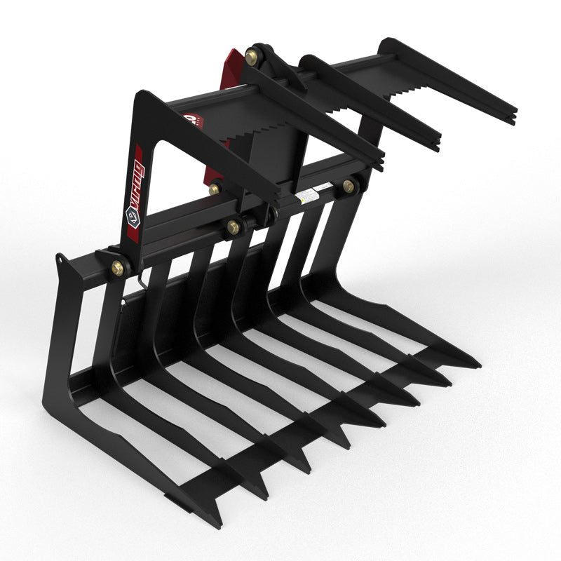 Virnig V20 Mini Skid Steer Skeleton Grapple; manufacturer family image, configuration may differ