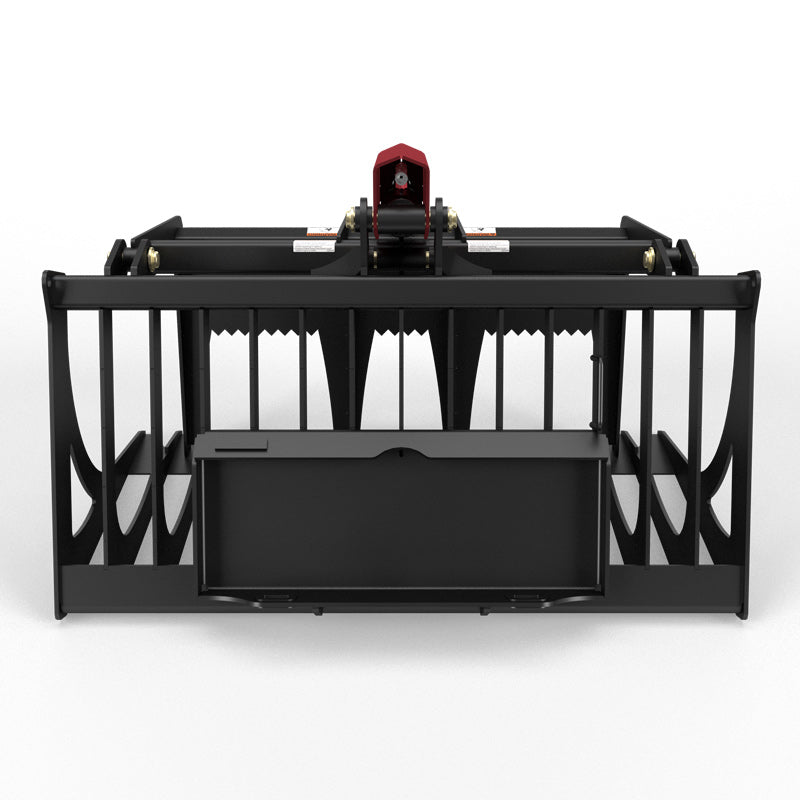 Virnig V20 Mini Skid Steer Skeleton Rock Grapple; manufacturer family image, configuration may differ