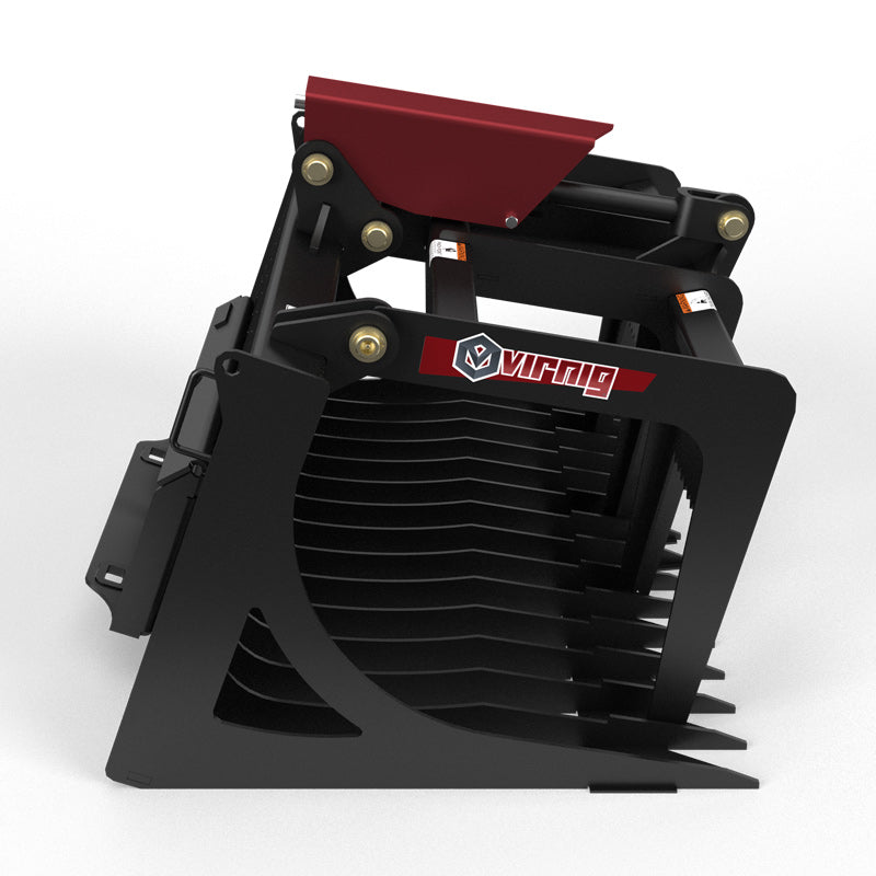 Virnig V20 Mini Skid Steer Skeleton Rock Grapple; manufacturer family image, configuration may differ
