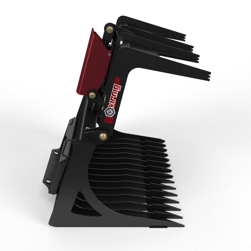 Virnig V20 Mini Skid Steer Skeleton Rock Grapple; manufacturer family image, configuration may differ