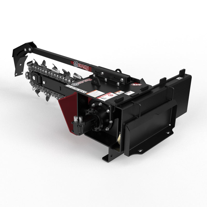 Virnig V20 Mini Skid Steer Trencher; manufacturer family image, configuration may differ
