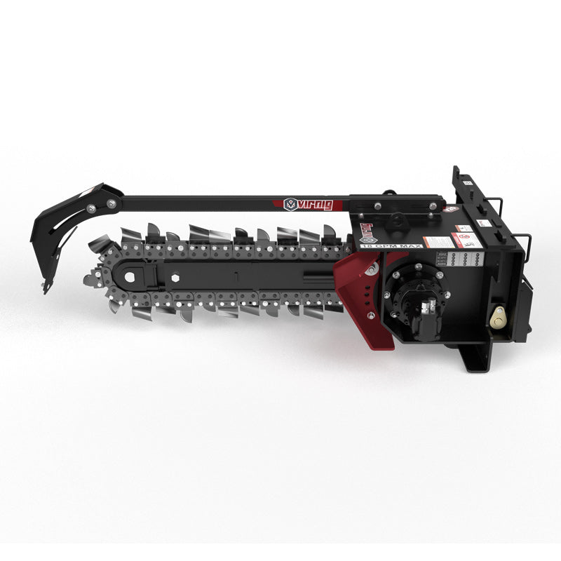 Virnig V20 Mini Skid Steer Trencher; manufacturer family image, configuration may differ