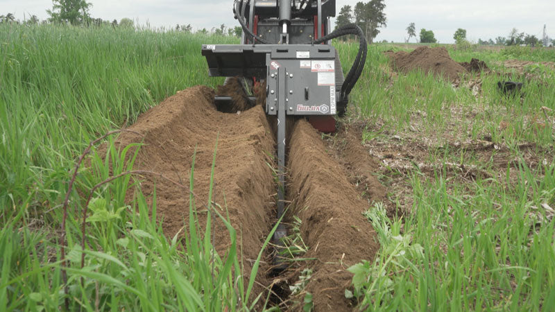 Virnig V20 Mini Skid Steer Trencher; manufacturer family image, configuration may differ
