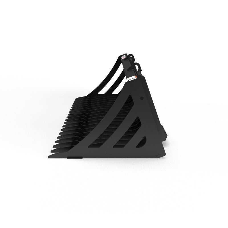 Virnig V30 Compact Tractor Skeleton Rock Bucket; manufacturer family image, configuration may differ