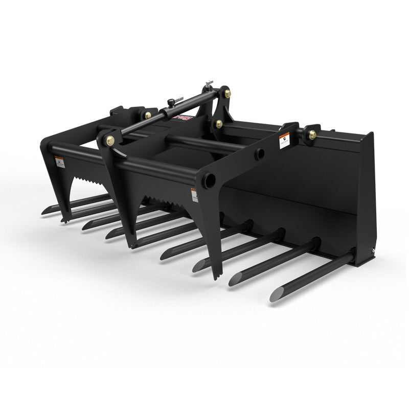 Virnig V30 Compact Tractor Utility Fork Grapple; manufacturer family image, configuration may differ