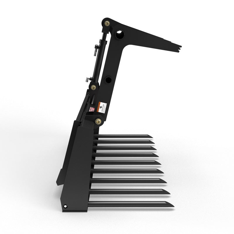 Virnig V30 Compact Tractor Utility Fork Grapple; manufacturer family image, configuration may differ