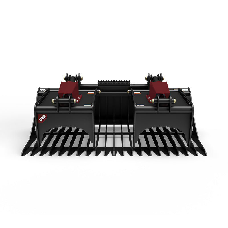 Virnig V40 Skeleton Rock Grapple; manufacturer family image, configuration may differ