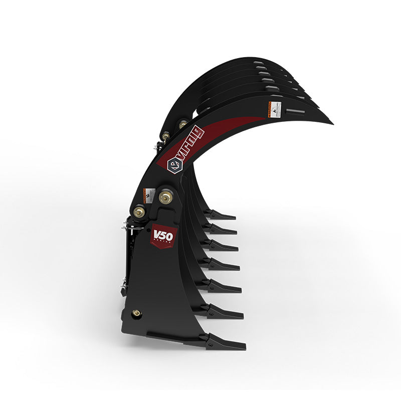 Virnig V50 Root Rake Grapple; manufacturer family image, configuration may differ
