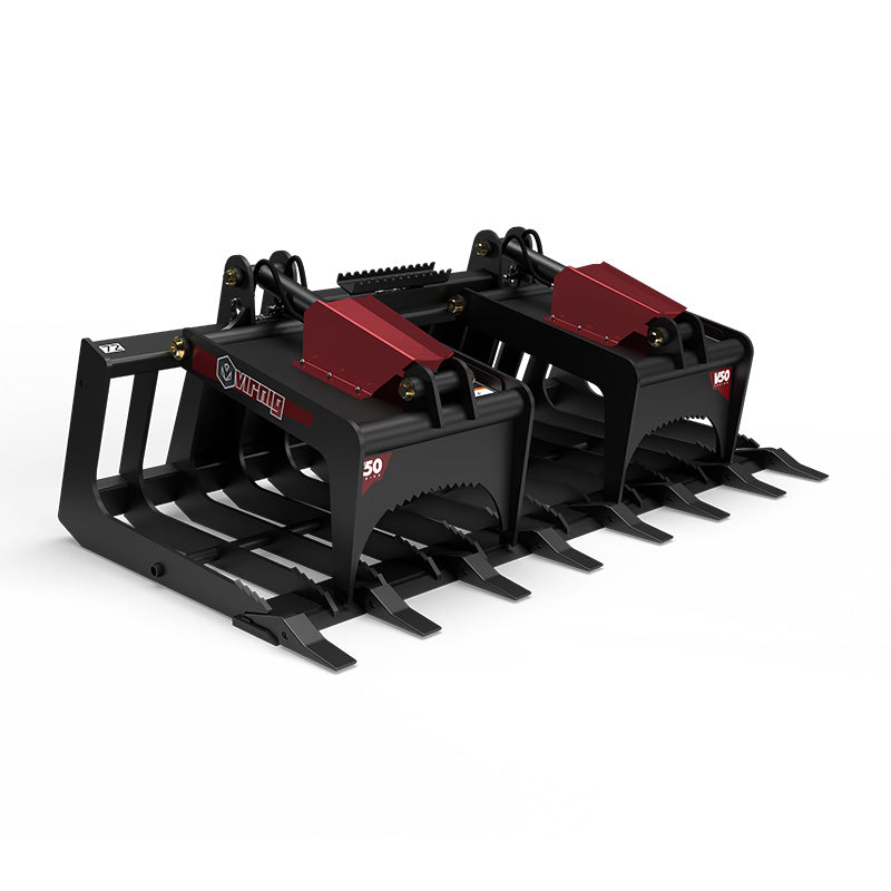Virnig V50 Skeleton Tooth Grapple; manufacturer family image, configuration may differ