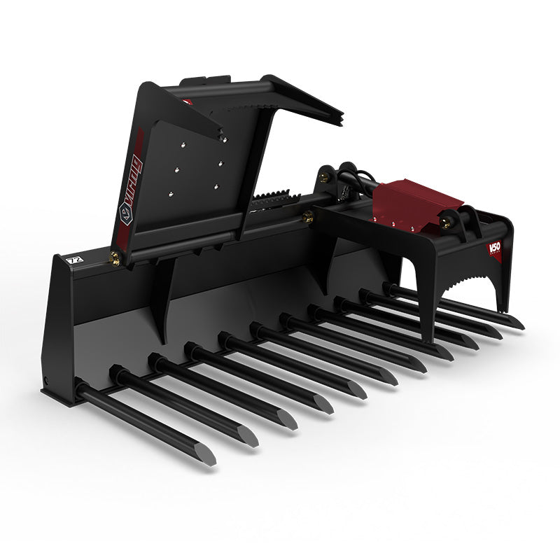 Virnig V50 Tine Fork Grapple; manufacturer family image, configuration may differ