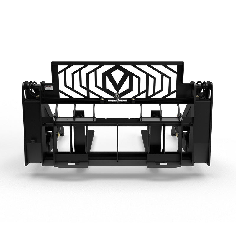Virnig V60 Two-Cylinder Pipe & Mat Pallet Fork Grapple; manufacturer family image, configuration may differ
