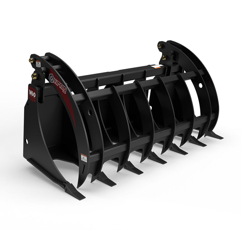 Virnig V60 Root Rake Grapple; manufacturer family image, configuration may differ