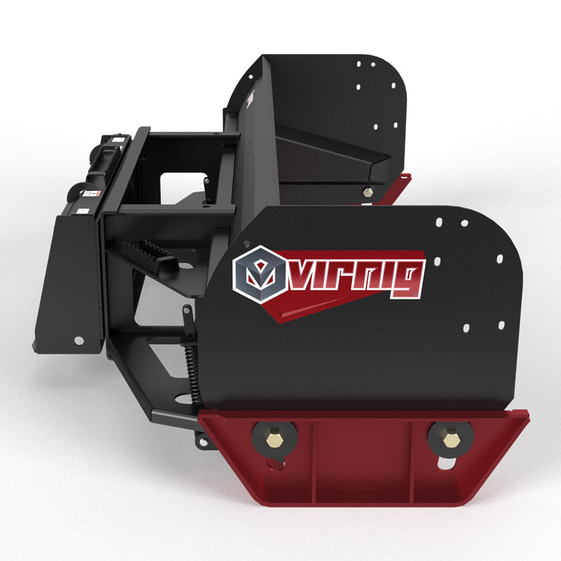 Virnig V60 Steel Edge Snow Pusher; manufacturer family image, configuration may differ
