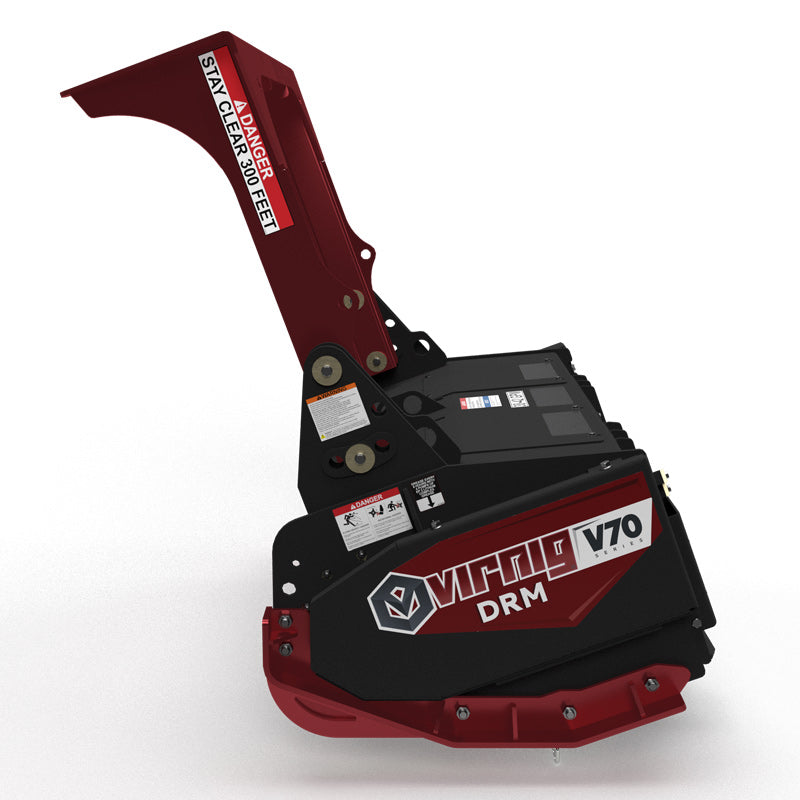 Virnig V70 Drum Mulcher; manufacturer family image, configuration may differ