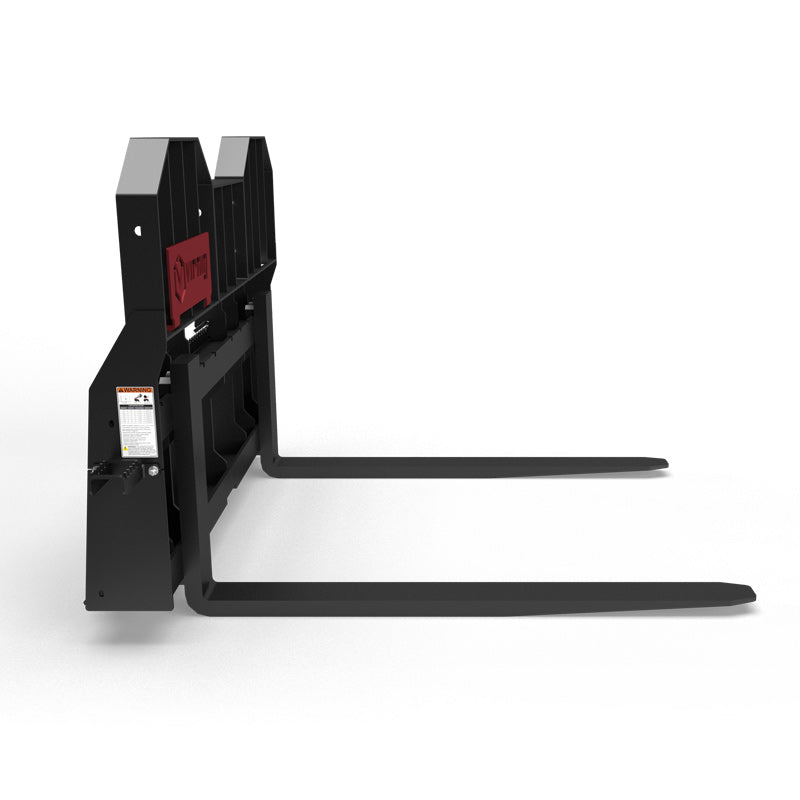 Virnig Wide Rail Pallet Fork: Hi-Vis; manufacturer family image, configuration may differ