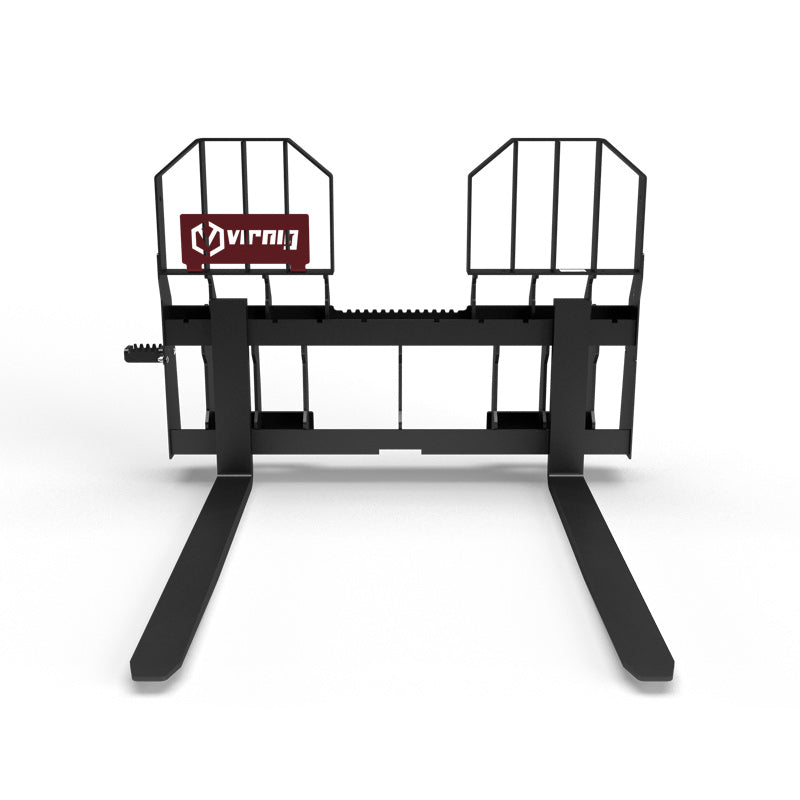 Virnig Wide Rail Pallet Fork: Walk-Through; manufacturer family image, configuration may differ