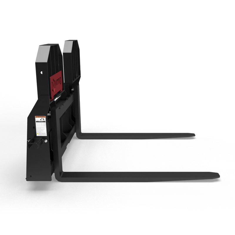 Virnig Wide Rail Pallet Fork: Walk-Through; manufacturer family image, configuration may differ