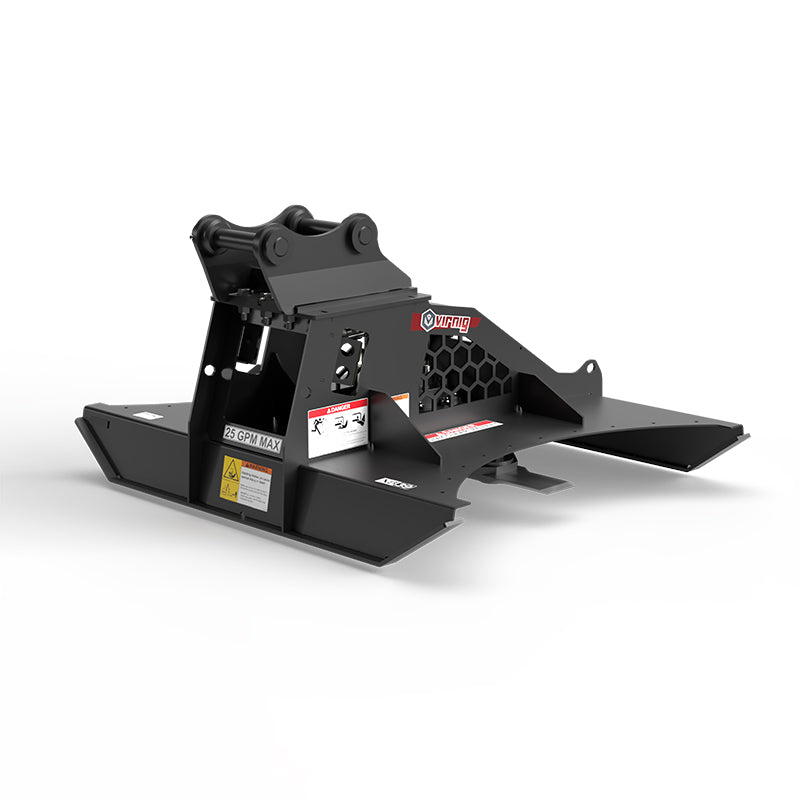 Virnig X20 Mini Excavator Brush Cutter; manufacturer family image, configuration may differ