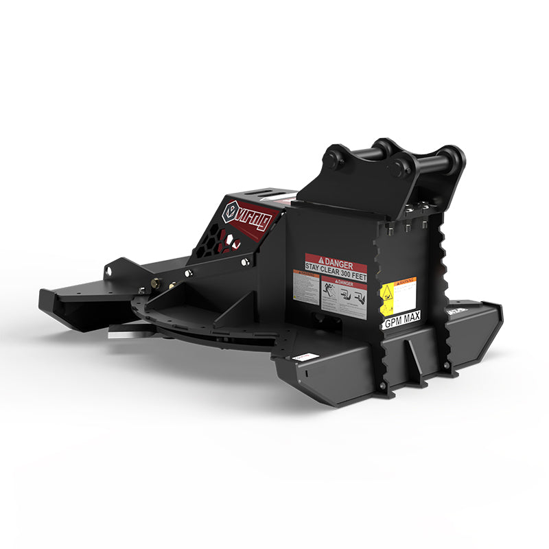 Virnig X30 Hyd Brake Mini Excavator Brush Cutter; manufacturer family image, configuration may differ