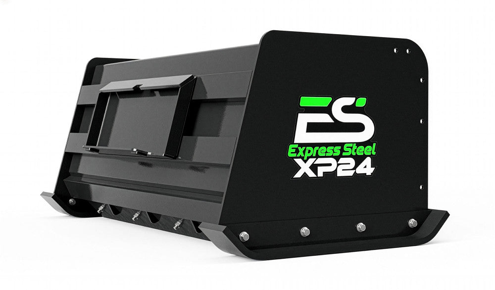 Express Steel XP24 Mini Skid Steer Snow Pusher - manufacturer view 5