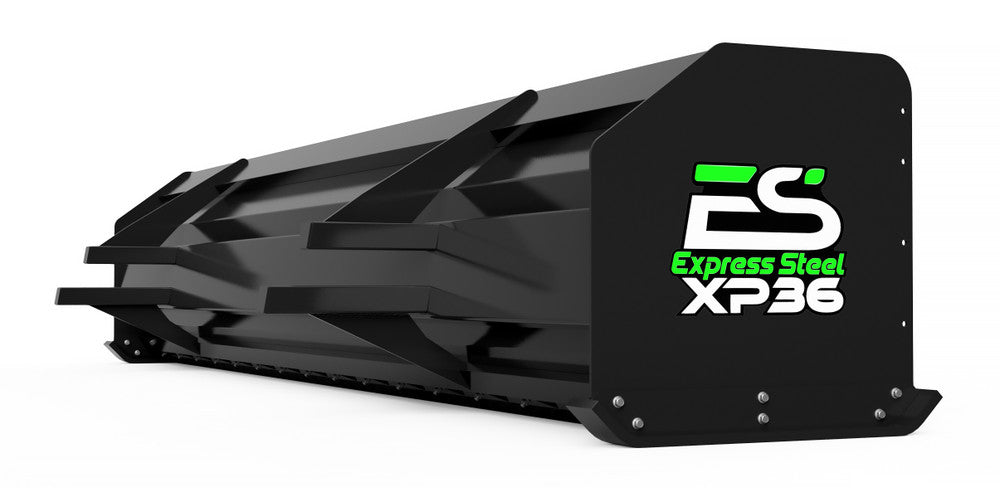 Express Steel XP36 Bucket Mount Snow Pusher - manufacturer view 12