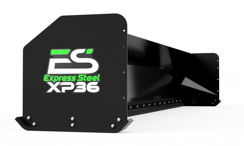 Express Steel XP36 Bucket Mount Snow Pusher - manufacturer view 13