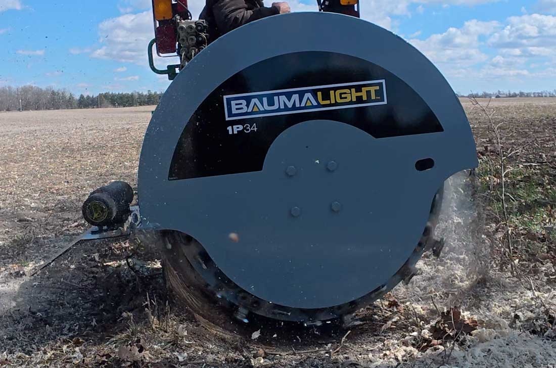 Baumalight 1P34 Category I stump grinder