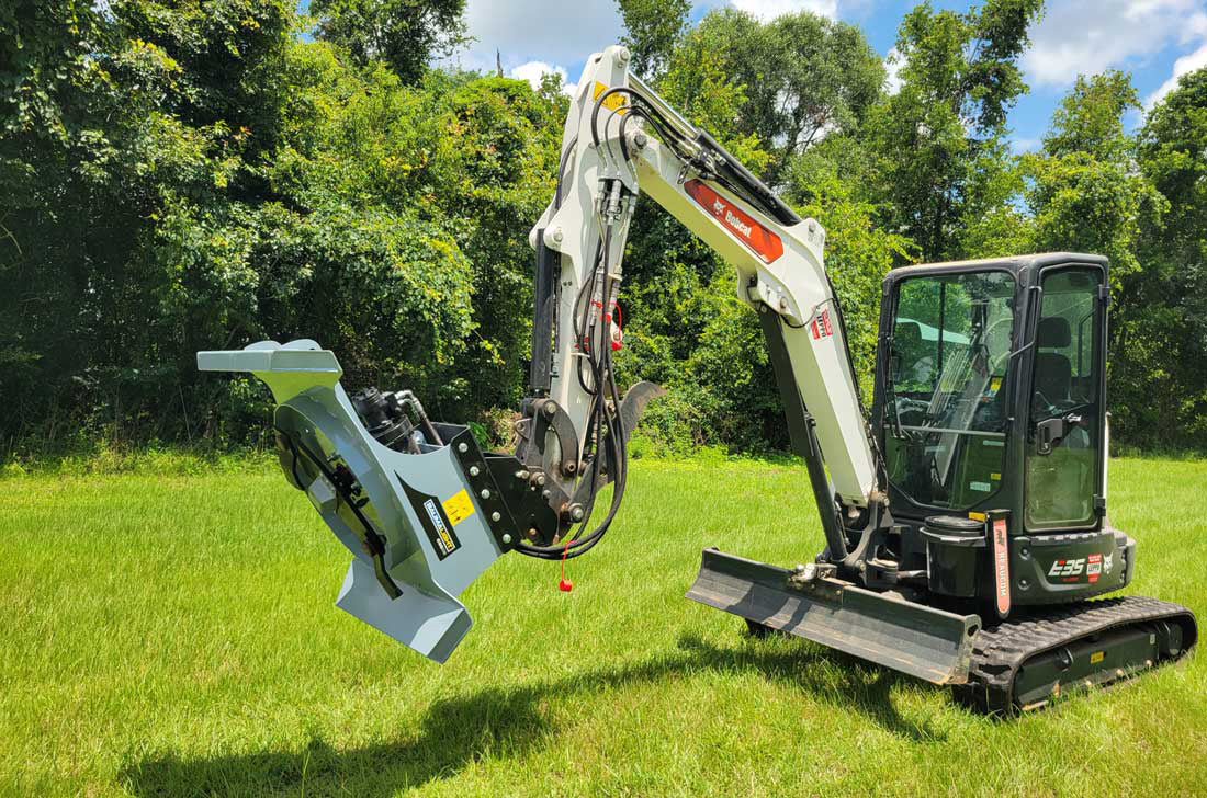 Baumalight CXG336 rotary brush cutter brush management
