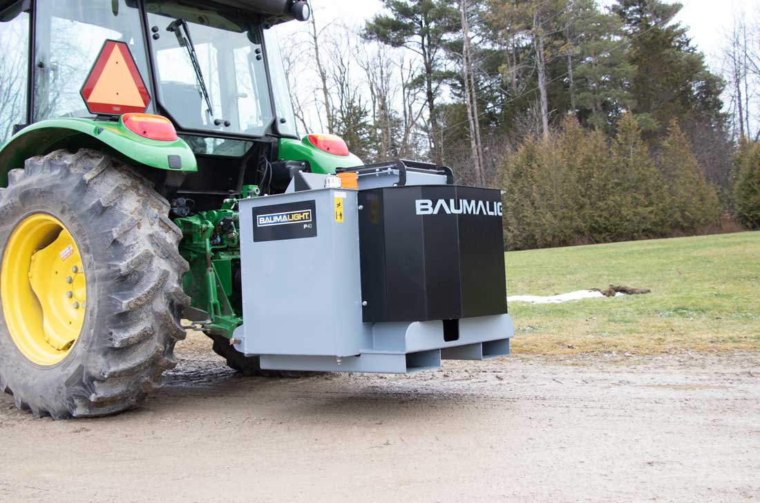 Baumalight P40-540 hydraulic power pack reservoir and frame