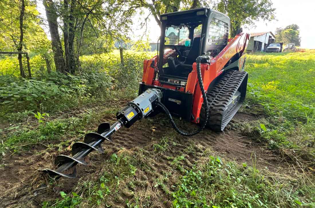 baumalight rc780 contractor series auger drive