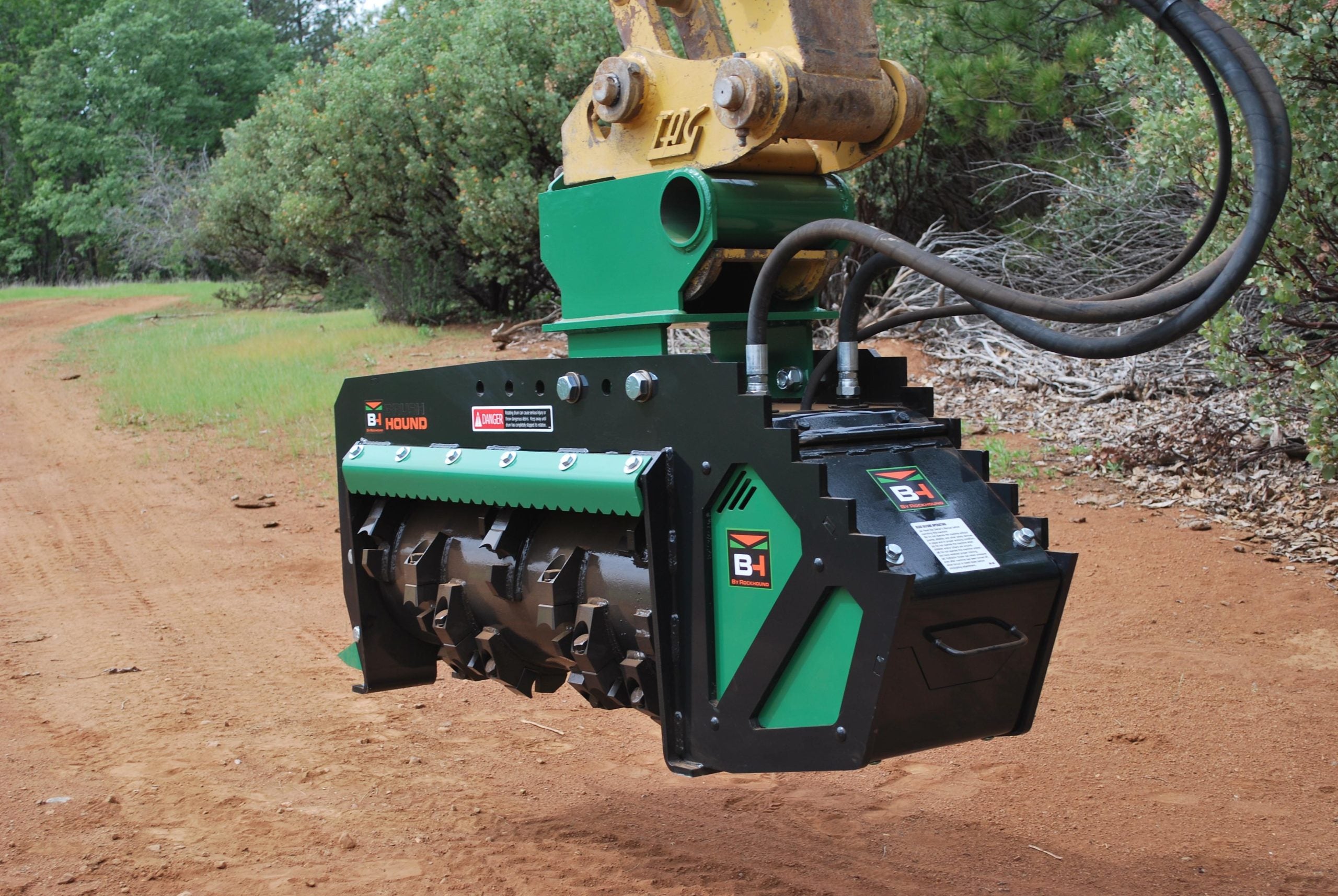 Brush Hound Forestry Mulcher FX36 Defender For Excavators