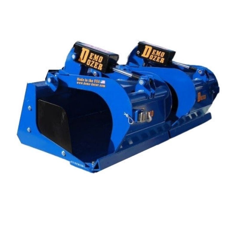 Demo Dozer standard solid floor grapple bucket, product view
